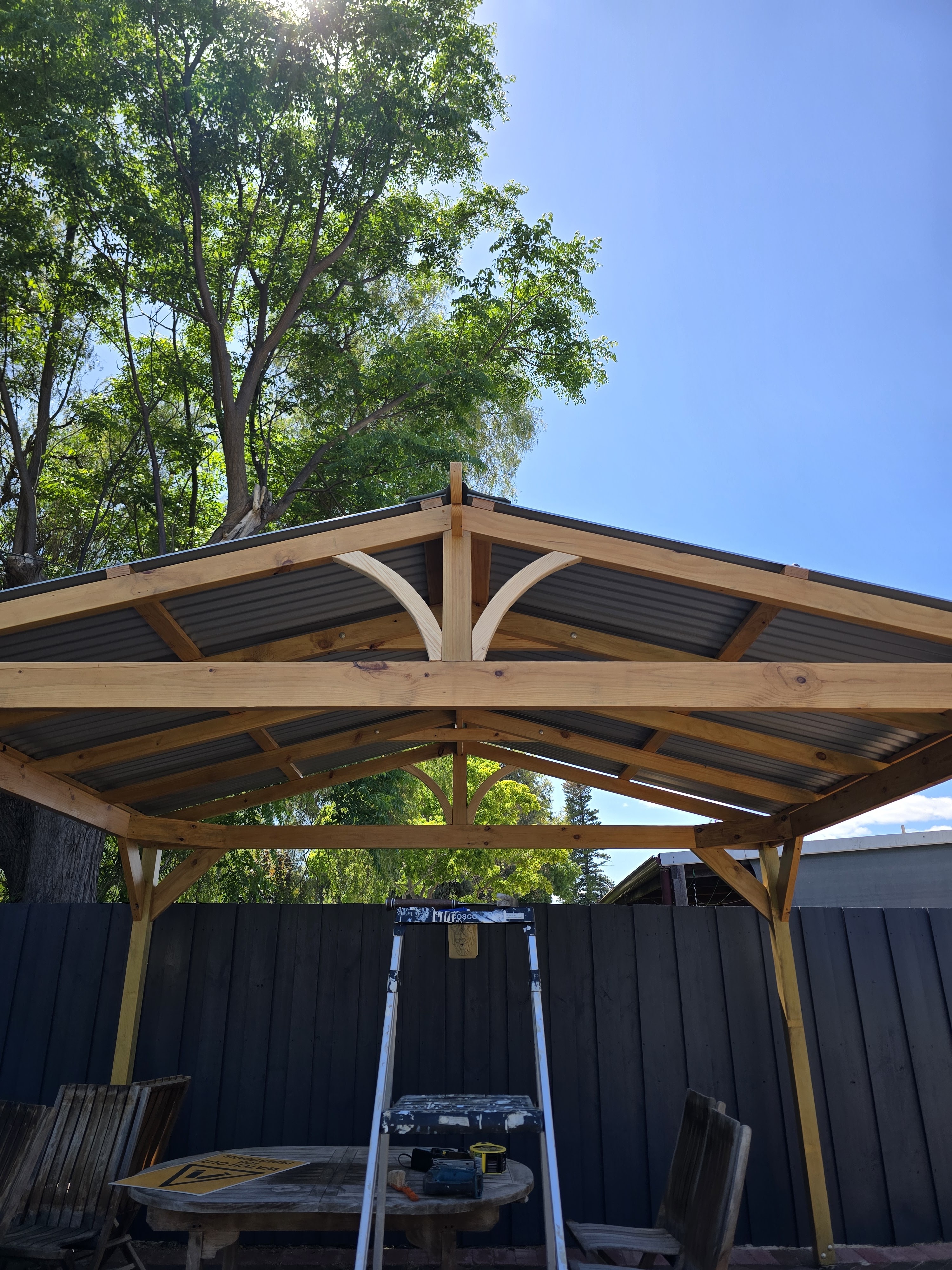 Outdoor build, Perth WA