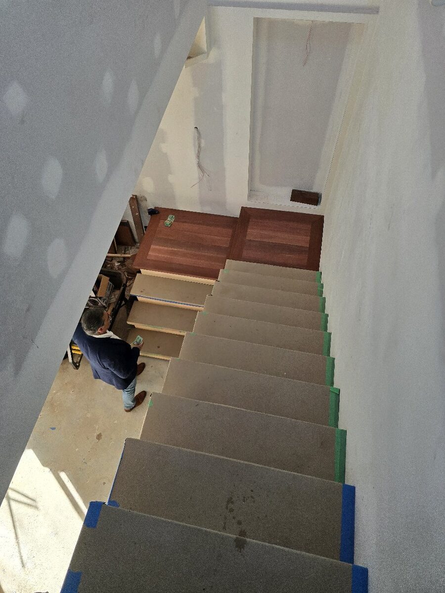 Hardwood staircase, Perth WA